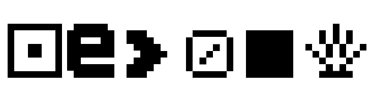 Pixel Dingbats-7  Free Fonts Download