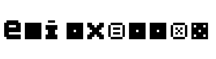 Pixel Dingbats-7  Free Fonts Download