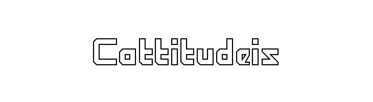 Hyperdigital Outline  Free Fonts Download