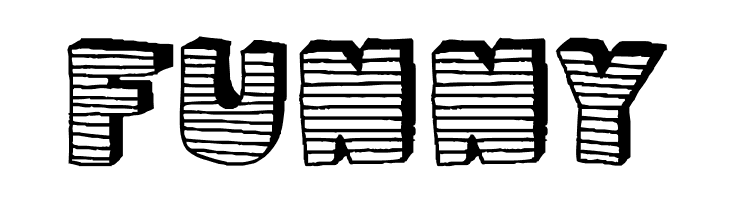stripe3D  Free Fonts Download