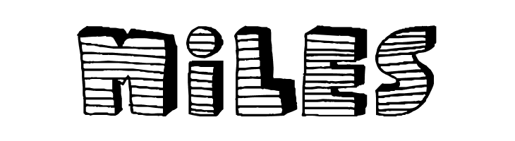 stripe3D  Free Fonts Download