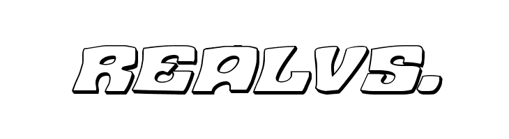 Nuevo Passion 3D Italic  Free Fonts Download