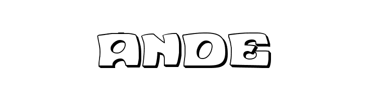 Nuevo Passion 3D Regular  Free Fonts Download