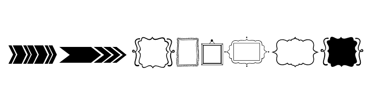 KGFlavorAndFramesTwo  Free Fonts Download