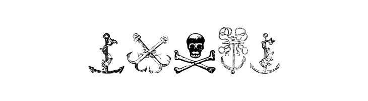 Pirates Two  Free Fonts Download
