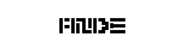 5Didgit Stencil Regular  Free Fonts Download