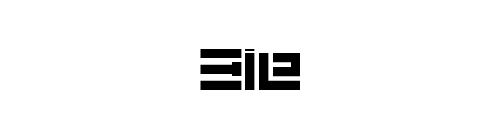 5Didgit Stencil Regular  Free Fonts Download