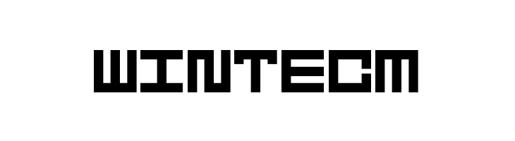 5Didgit Solid Regular  Free Fonts Download