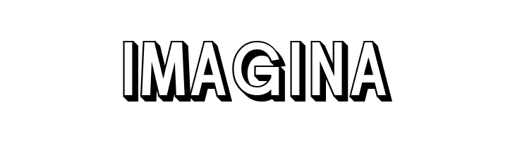 SF Buttacup Lettering Shaded  Free Fonts Download