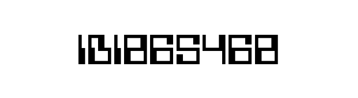 5Computerized Regular  Free Fonts Download