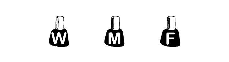 KR Rachel's Polish  Free Fonts Download