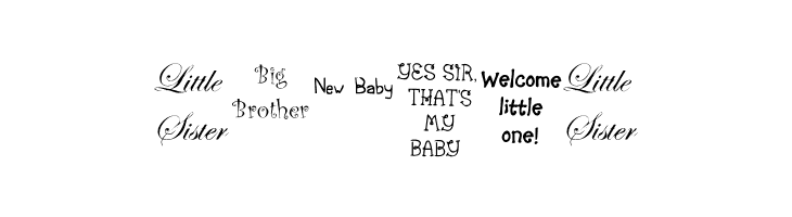 KR Scrappin Babies  Free Fonts Download