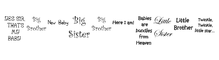 KR Scrappin Babies  Free Fonts Download