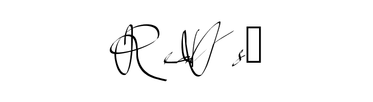 PWSignaturetwo  Free Fonts Download