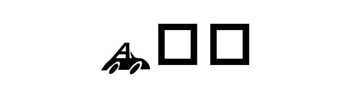 KR Nick's Lil' Racer  Free Fonts Download