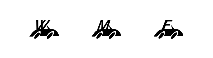 KR Nick's Lil' Racer  Free Fonts Download