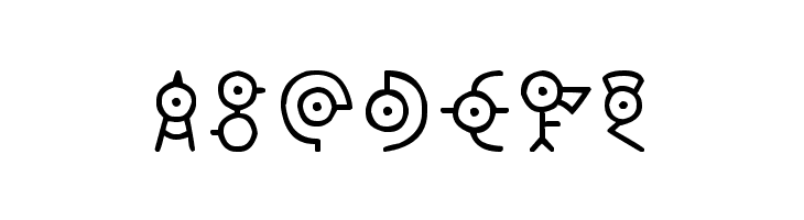 Unown  Free Fonts Download