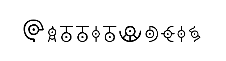 Unown  Free Fonts Download