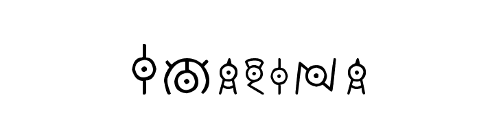 Unown  Free Fonts Download