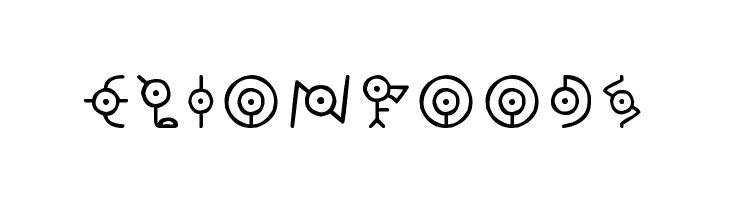 Unown  Free Fonts Download