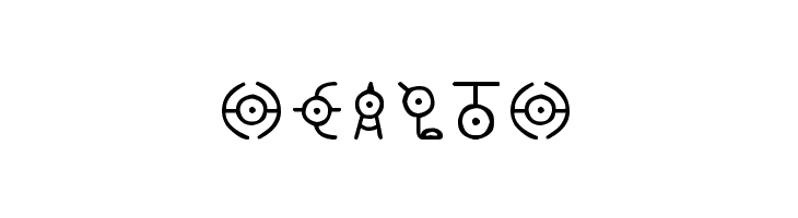 Unown  Free Fonts Download