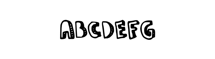 JoanneTicTac  Free Fonts Download