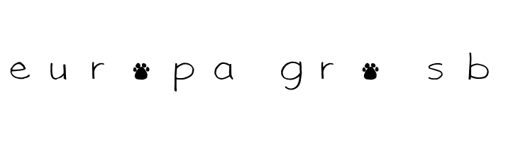 Panda Paws  Free Fonts Download