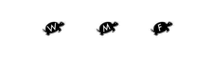 KR Julies Turtle Rescue  Free Fonts Download