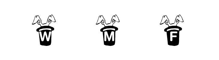 KR Magic Rabbit  Free Fonts Download