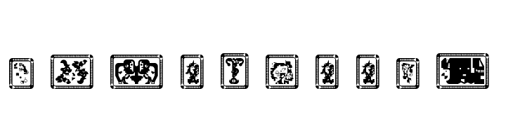 TESTAMENT B / Formaldhyde 1 à 80 Regular  Free Fonts Download