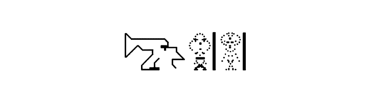 TESTAMENT C / Neuroticons 1 à 90 Regular  Free Fonts Download