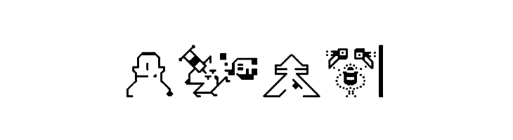 TESTAMENT C / Neuroticons 1 à 90 Regular  Free Fonts Download