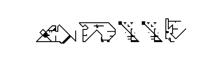 TESTAMENT C / Neuroticons 1 à 90 Regular  Free Fonts Download