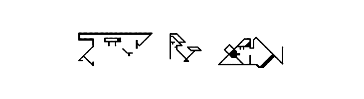 TESTAMENT C / Neuroticons 1 à 90 Regular  Free Fonts Download