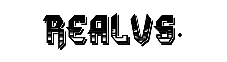 VTKS DURA 3D  Free Fonts Download