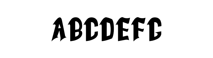 Goth Goma__G  Free Fonts Download