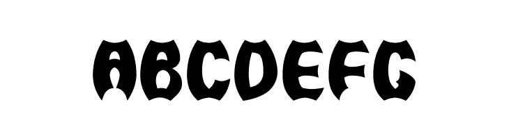 BAT MEN__G  Free Fonts Download