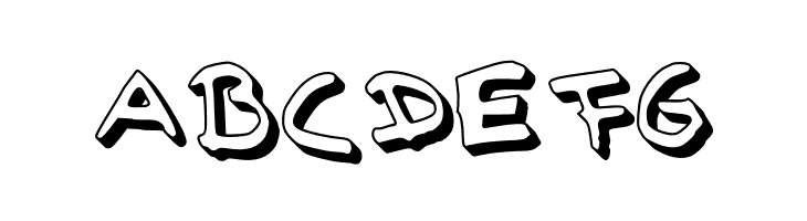 Simonschrift The Big Schaduw  Free Fonts Download