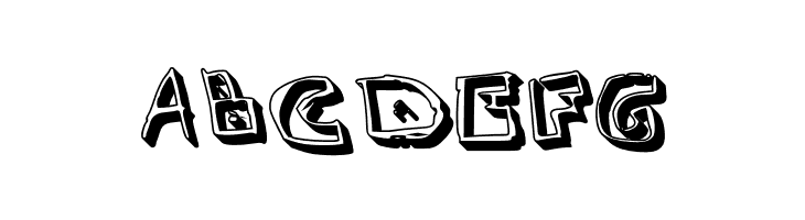 Simonschrift Schaduw  Free Fonts Download