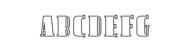 Avondale Outline  Free Fonts Download