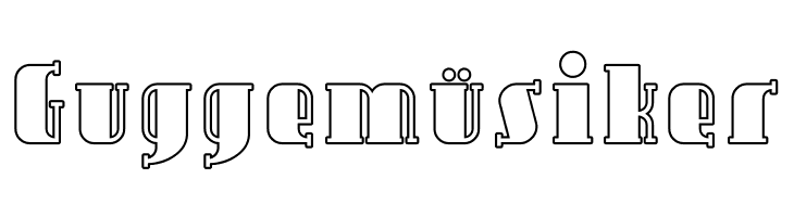 Avondale Outline  Free Fonts Download