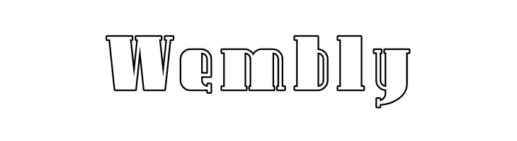Avondale Outline  Free Fonts Download