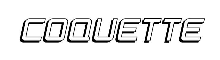 SF Chaerilidae Shaded Oblique  Free Fonts Download