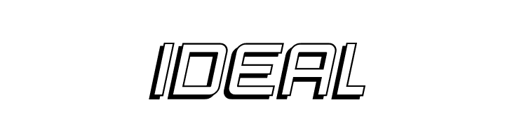 SF Chaerilidae Shaded Oblique  Free Fonts Download