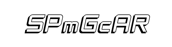 SF Chaerilidae Shaded Oblique  Free Fonts Download