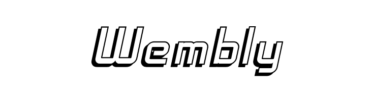 SF Chaerilidae Shaded Oblique  Free Fonts Download