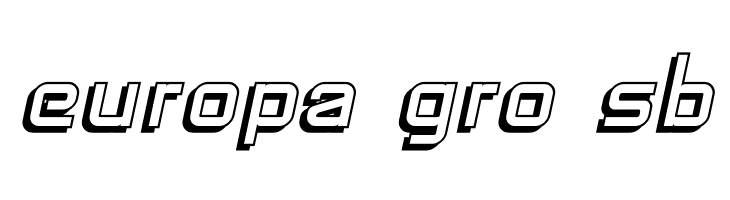 SF Chaerilidae Shaded Oblique  Free Fonts Download