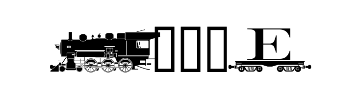 alphabettrain  Free Fonts Download