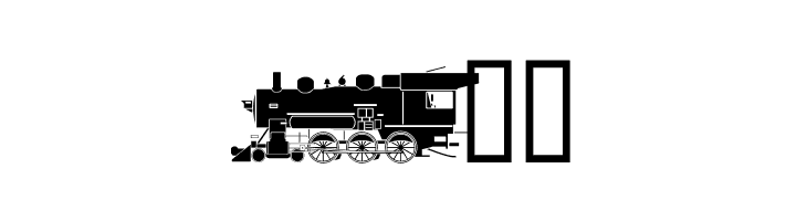 alphabettrain  Free Fonts Download