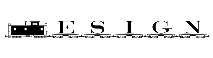 alphabettrain  Free Fonts Download